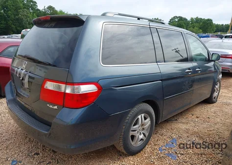 2006 Honda Odyssey Ex из США, поврежденный, VIN 5FNRL38436B108503